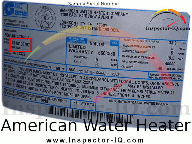 American Data Plate 1-2