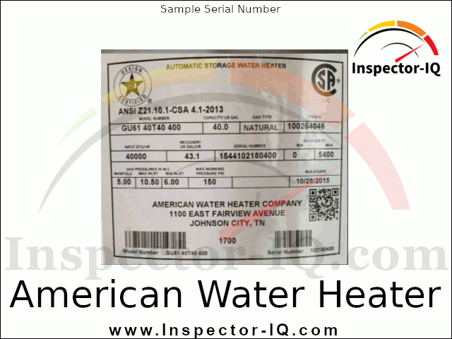 American Data Plate 2