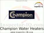 Champion Water Heater Featured Image