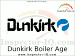 Dunkirk boiler age lookup