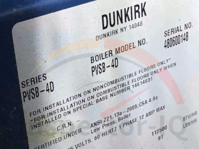 Dunkirk Sample Data Plate 1