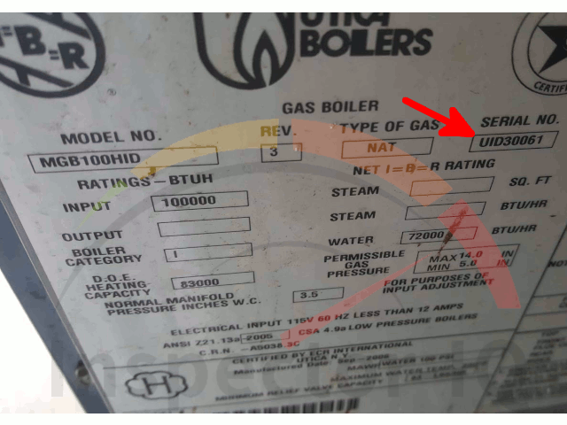 Utica Boiler Age Sample 2