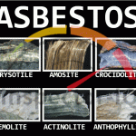 Asbestos fibers