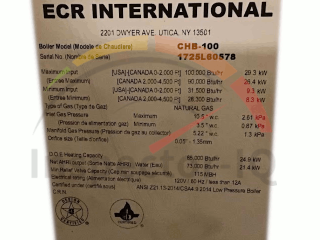 ECR Sample data plate