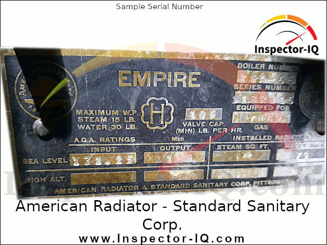 American Radiator - Standard Sanitary Corp Age format 1