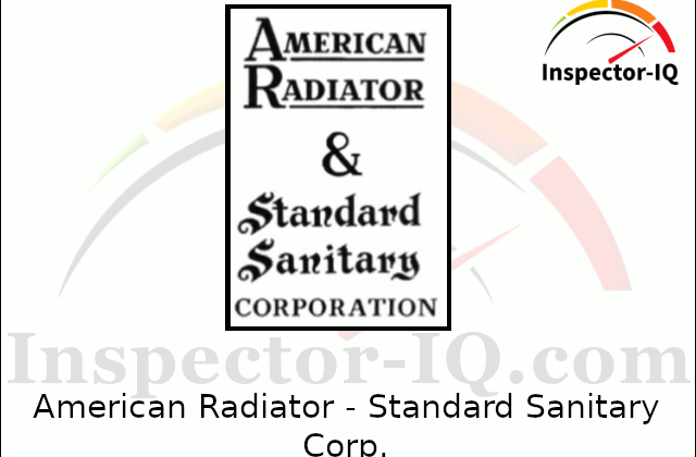 American Radiator – Standard Sanitary Corp.
