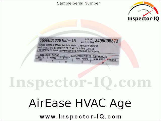 AirEase HVAC Age Format #3 Sample #1