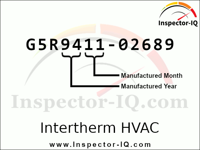Intertherm HVAC Age Format 1