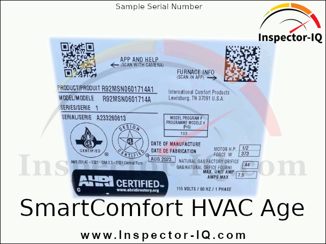 SmartComfort HVAC Age Format 1 Sample 1