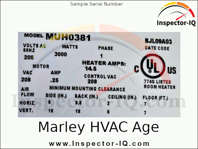 Marley HVAC Age Format 2 Sample 1