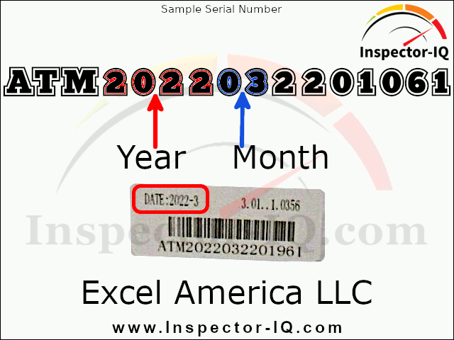 Excel America Water Heater Age Format 1